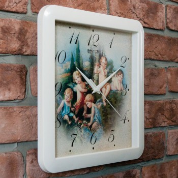Часы настенные П-А7-327 Ангелы в Полтавке - poltavka.mebel54.com | фото